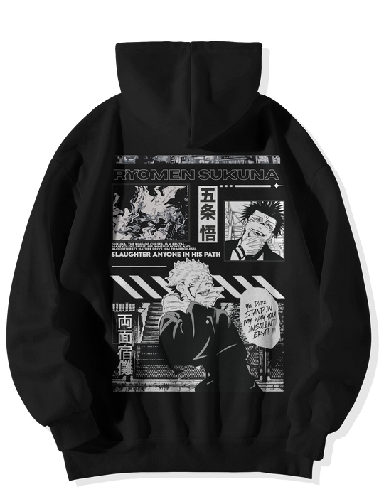BLACK SUKUNA HOODIE
